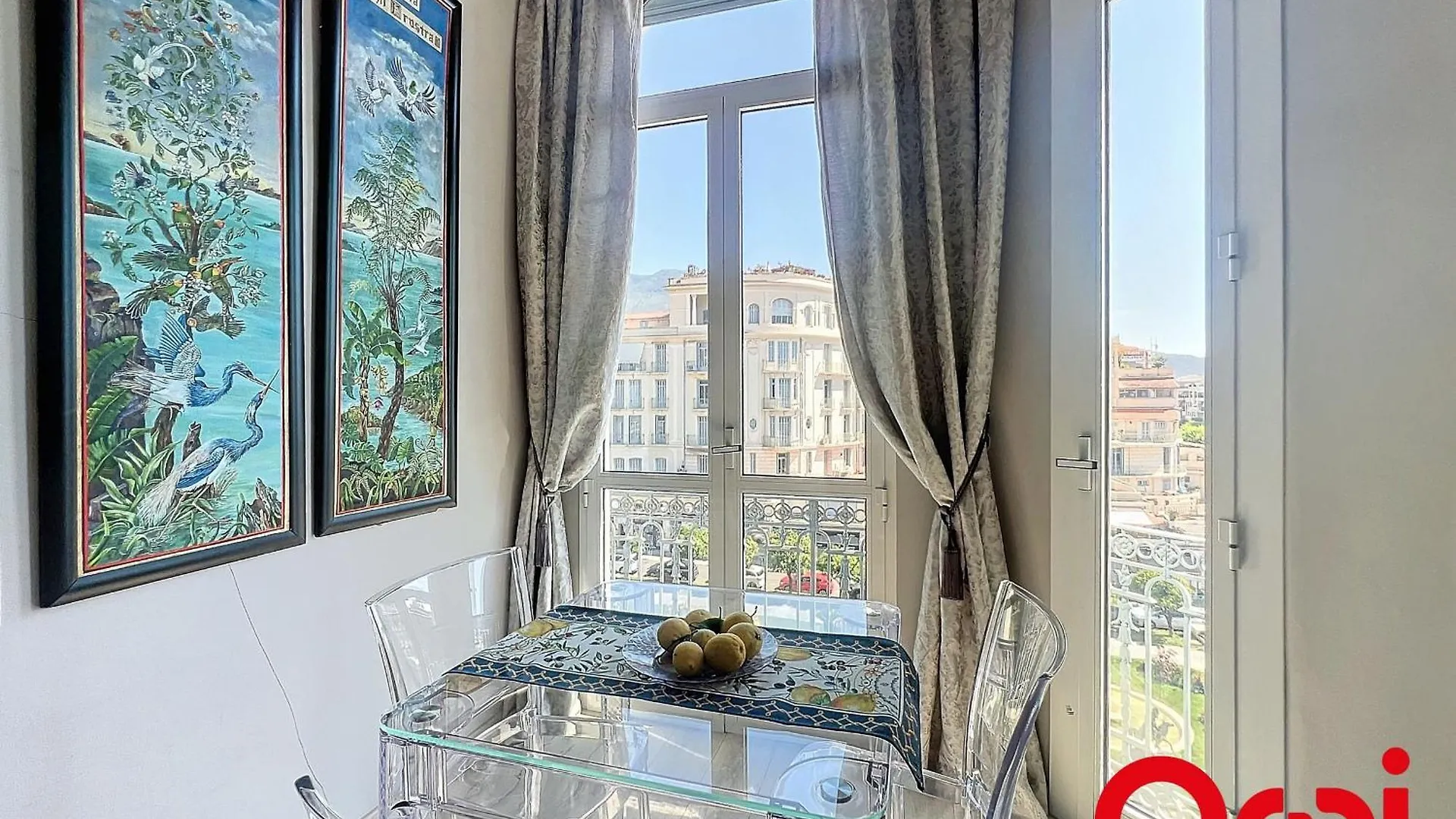 Appartement 2 Pieces Climatise Au Centre De Menton - Fr-1-647-40 Apartmán