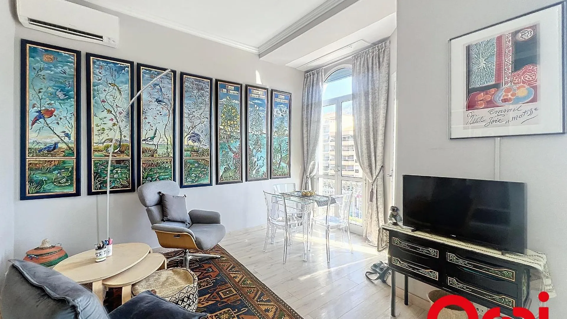 Appartement 2 Pieces Climatise Au Centre De Menton - Fr-1-647-40 0*,  France
